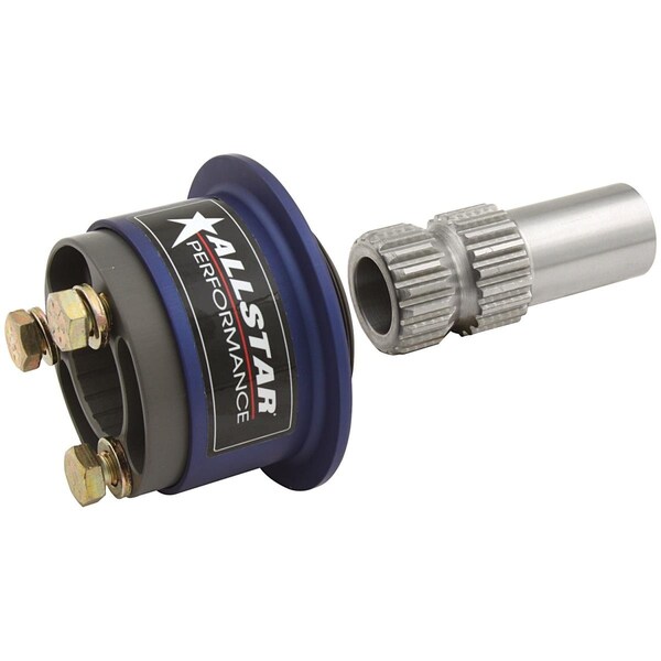 Allstar Performance 0.75 in. SFI Spline Style Steering Disconnect; Black Anodized ALL52304 - main